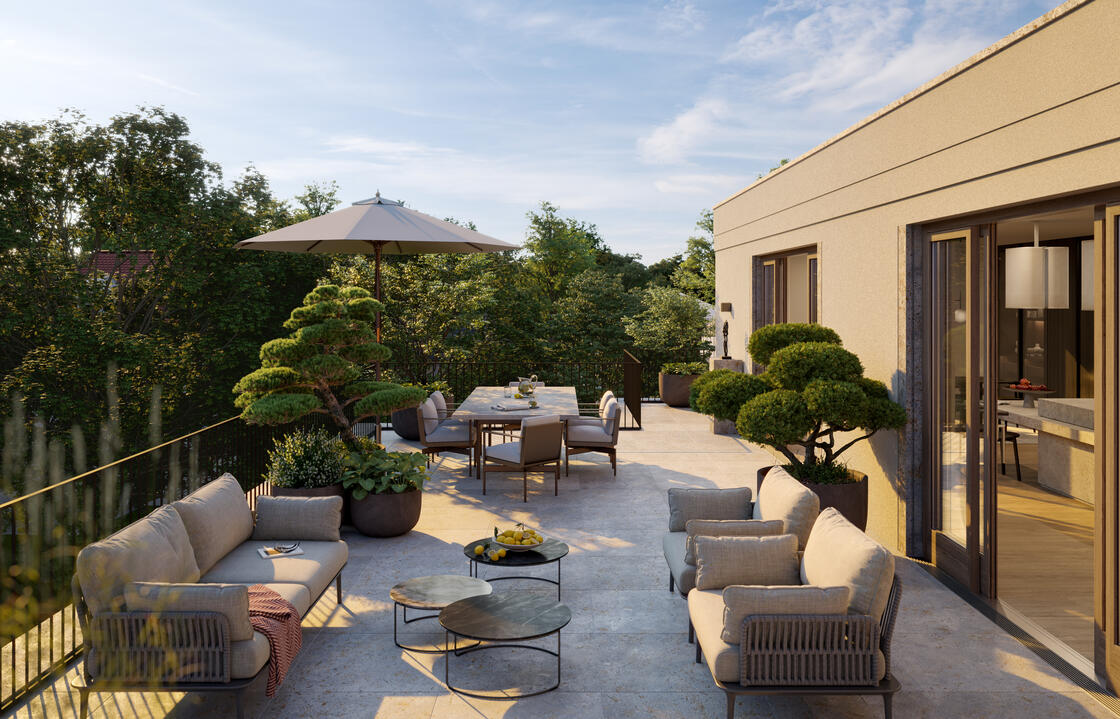 Architectural Visualization of a Contemporary Rooftop Apartment_02 Architectural Visualization of a Contemporary Rooftop Apartment_02